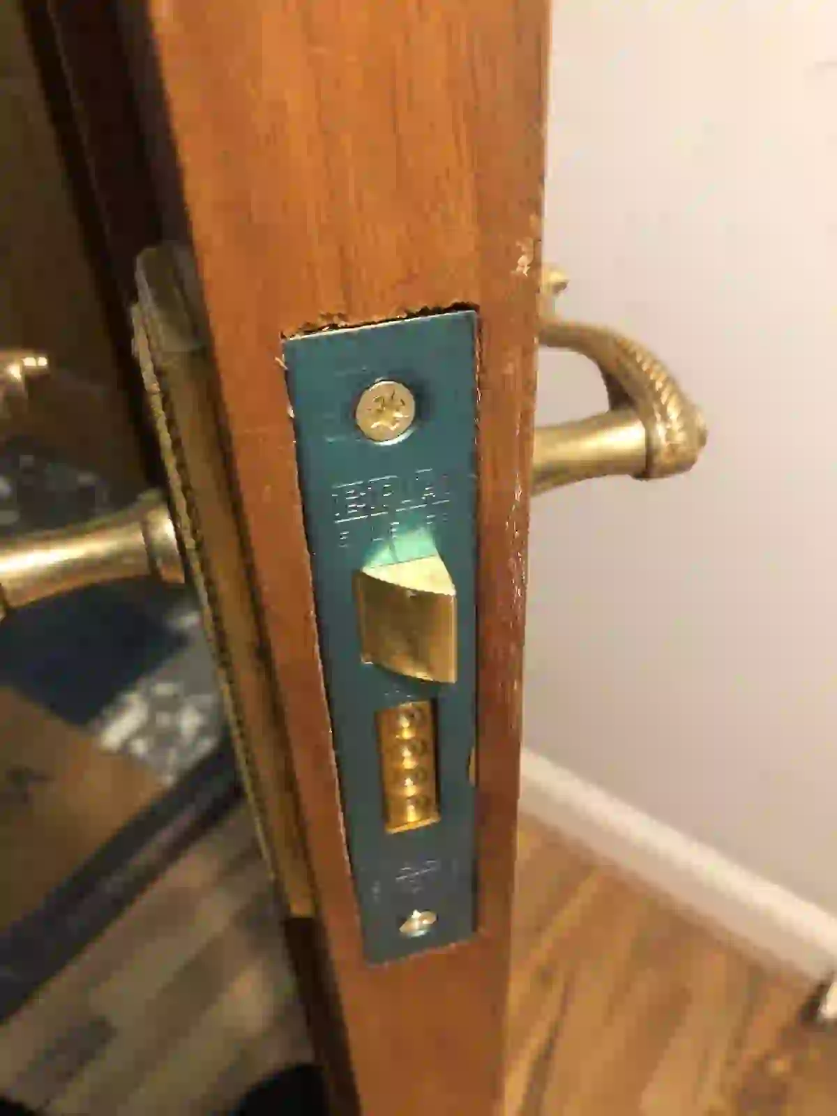 Recent locksmith work