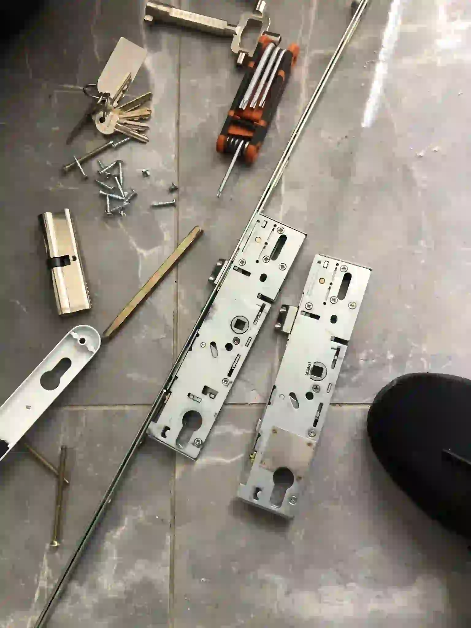 Recent locksmith work